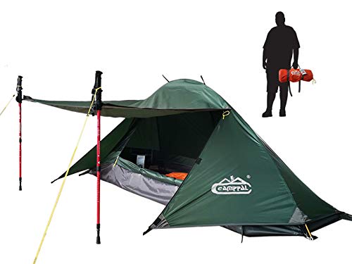 1人用テント、camppal Camppal 1-Person Tent Camping Hiking – MINDS EYE SHOP