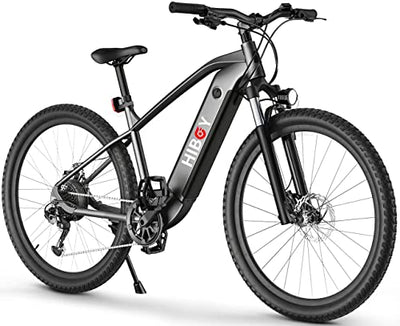 A Hiboy P7 Electric Bike is shown against a white background.