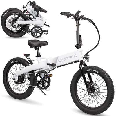 LECTRIC XP Lite is the perfect electric bike for adults. It has a range of up to 40+ miles on a single charge and can reach speeds of up to 20mph, making it ideal for commuting, leisure rides, and errands. It's easy-fold design makes it convenient for transport and storage.