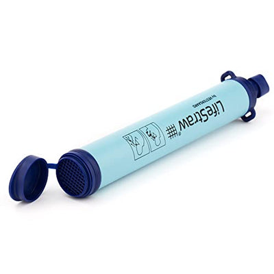 the lifestraw with open end showing filter