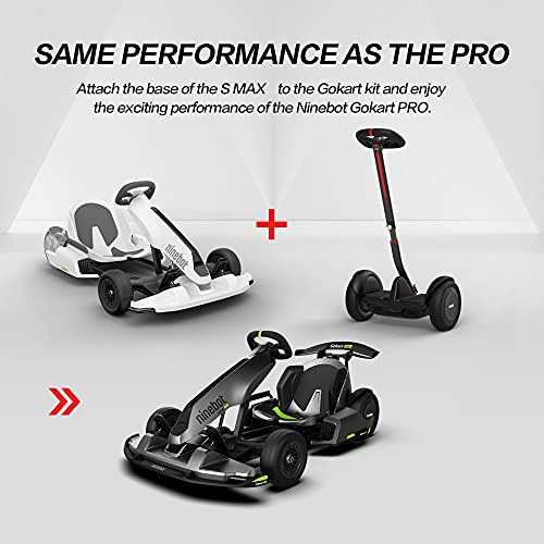 Two Segway Ninebot S-Max Smart Self-Balancing Electric Scooters with the same performance as the pro.