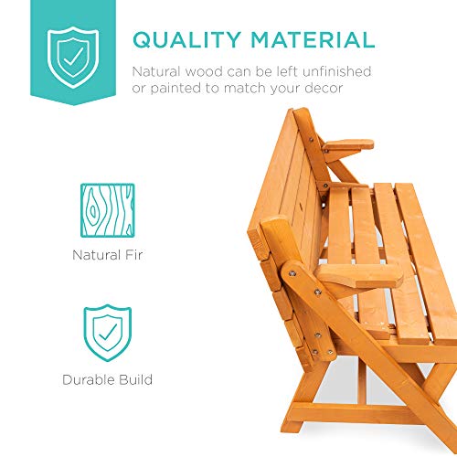 Quality material Natural wood can be left unfinished or painted to match your decor
