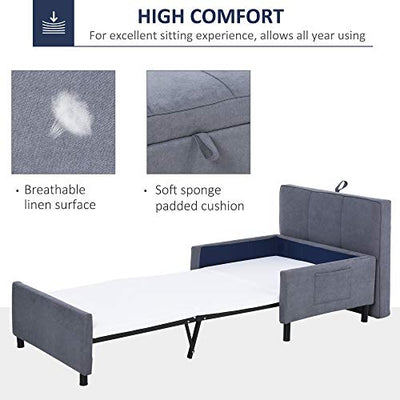 Soft sponge padded cushion for an excellent sitting experience. Linen-touch surface allows fast airflow, ideal for all-year use for bedroom furniture.