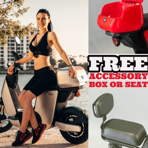 Free accessory box or seat back