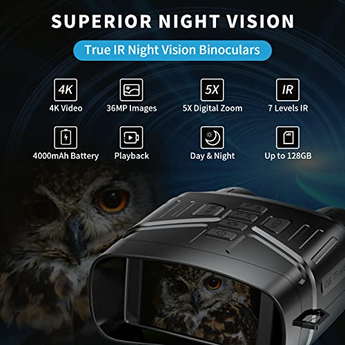 Fvtga Night Vision Goggles - 4K Night Vision Binoculars – MINDS