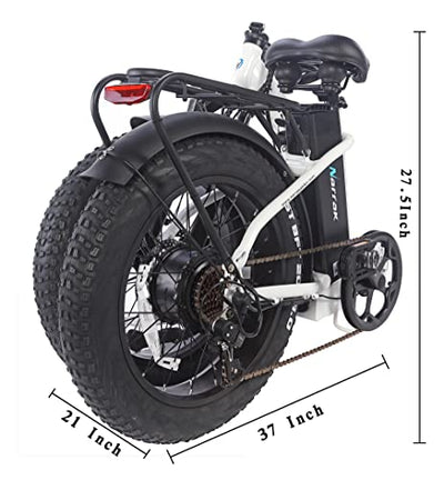 One-piece foldable high-quality aluminum alloy frame + enhanced Shock front fork. Detachable And Sturdy Luggage Rack, 30.8mm aluminum high-end belt clip saddle can withstand 325 pounds. It will give you a great experience!