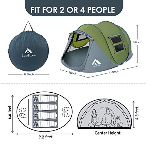 ayamaya pop up tent instructions Lothren 4 Person Waterproof Pop Up Tent – MINDS EYE SHOP
