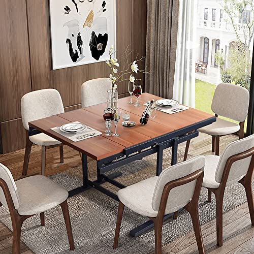 This Organizedlife Extendable 2 in 1 Convertible Dining Table is perfect for any home.