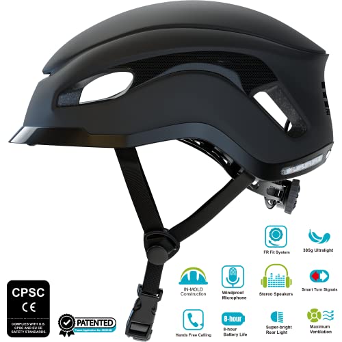 bike helmet mp3 player Base Camp SF-999 Smart Bike Helmet with Bluetooth Speakers – MINDS EYE SHOP